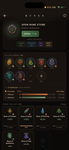 Idle Runner: Hero Idle RPG Screenshot 7 of 8