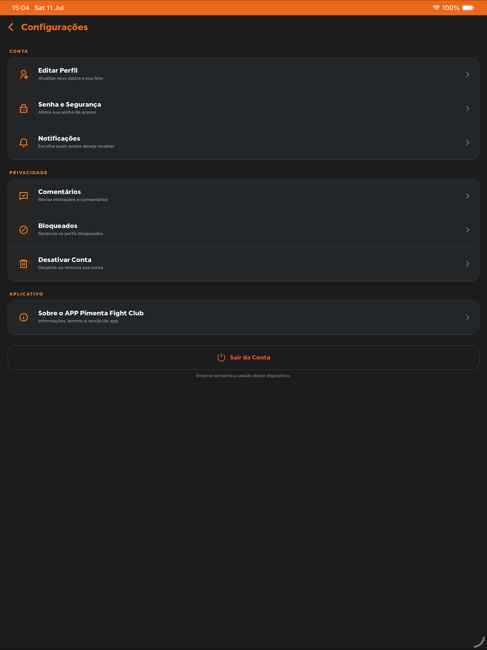 Pimenta Fight Club screenshot 12