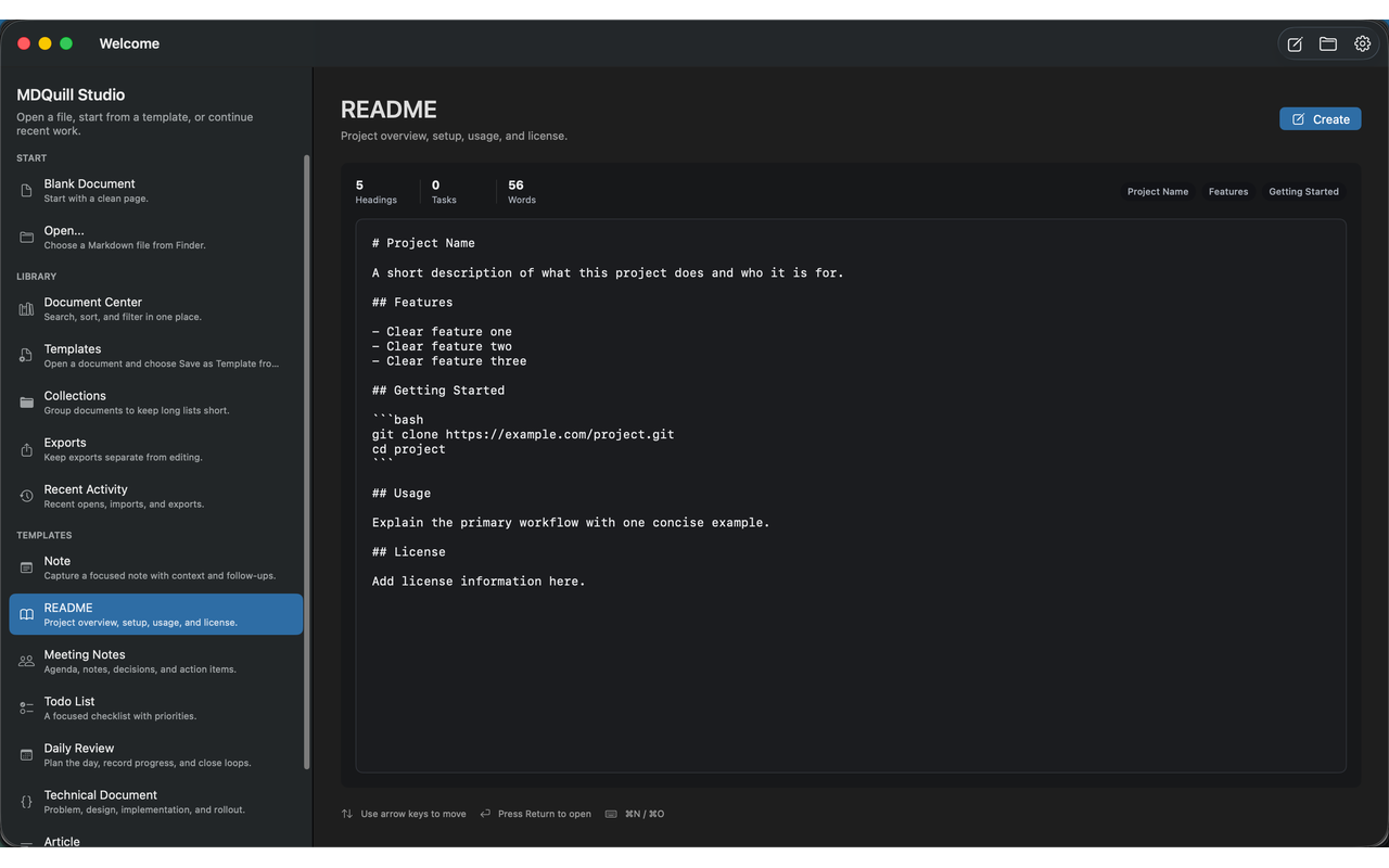 Markdown Editor MDQuill screenshot 15