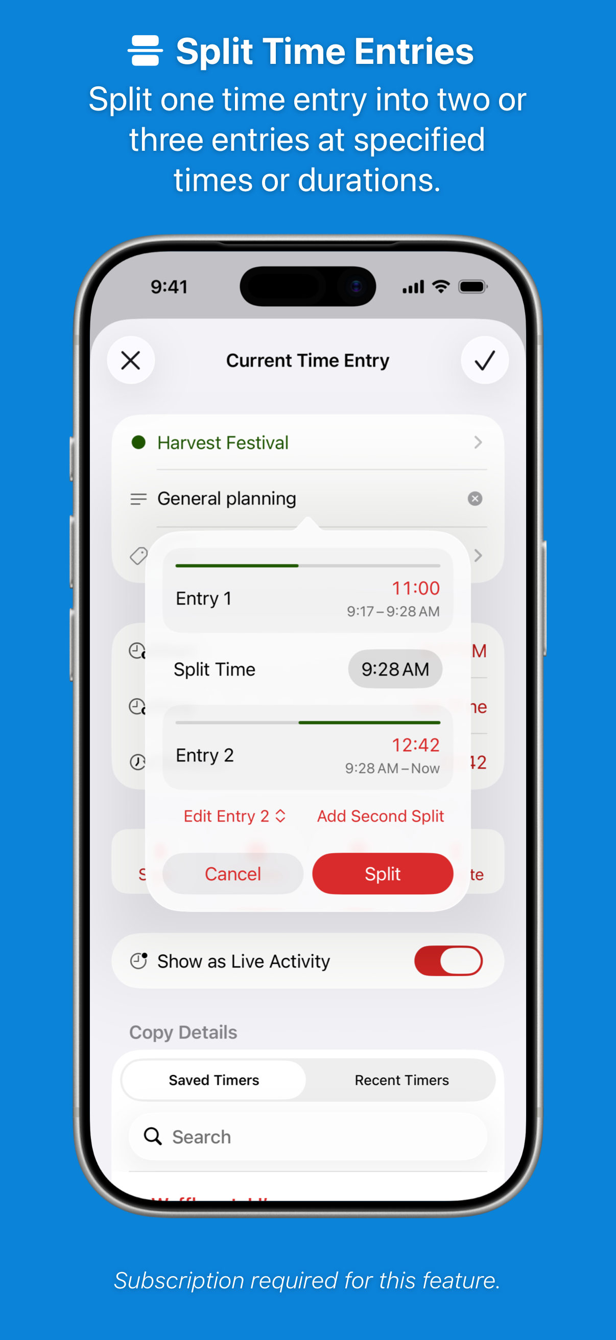 Timery: Time Tracker screenshot 5