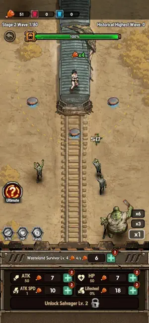Frontline Trigger-Zombie Idle screenshot 2