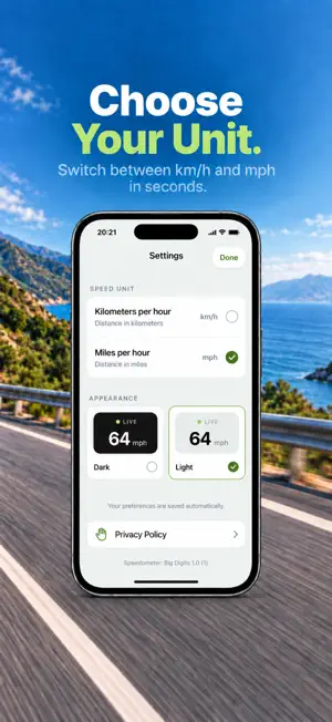 Speedometer: Big Digits screenshot 4