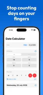 Date Calculator - TimeRange screenshot 1