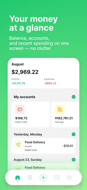 Franklin: Expense Tracker screenshot 1