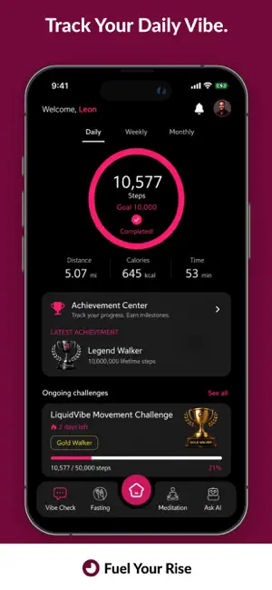 LiquidVibe Health & Hydration screenshot 3