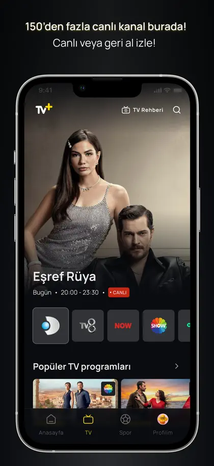 Screenshot 4 di 6 di TV+ Movies, Series & Live TV