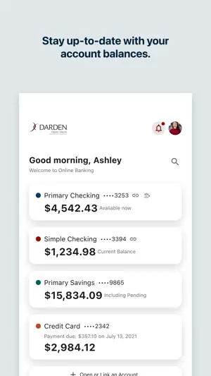 Darden Credit Union Mobile screenshot 2