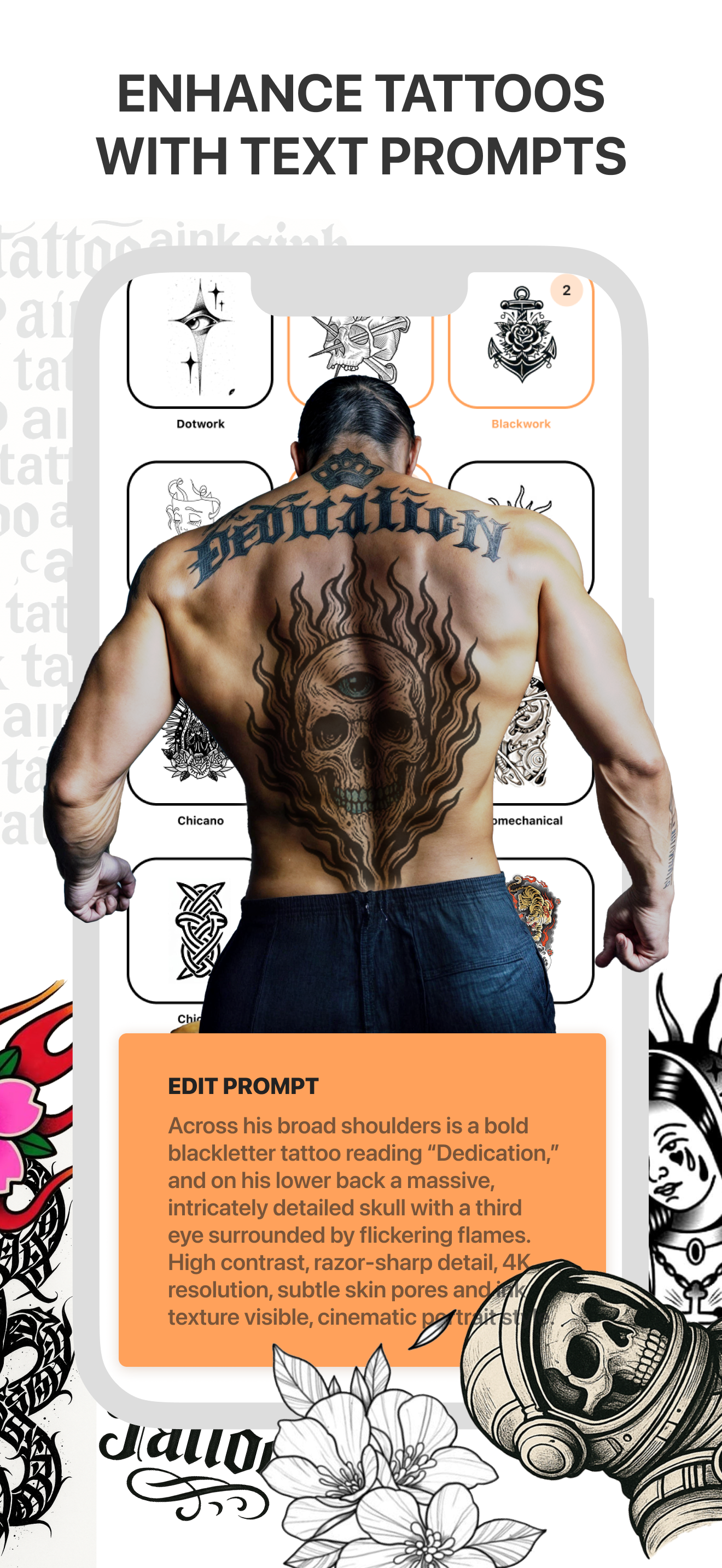 Tattoo AI Designs App - Inkly screenshot 5