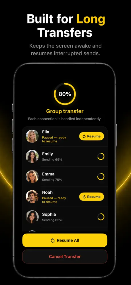 Fast File Transfer - Burstsend screenshot 6