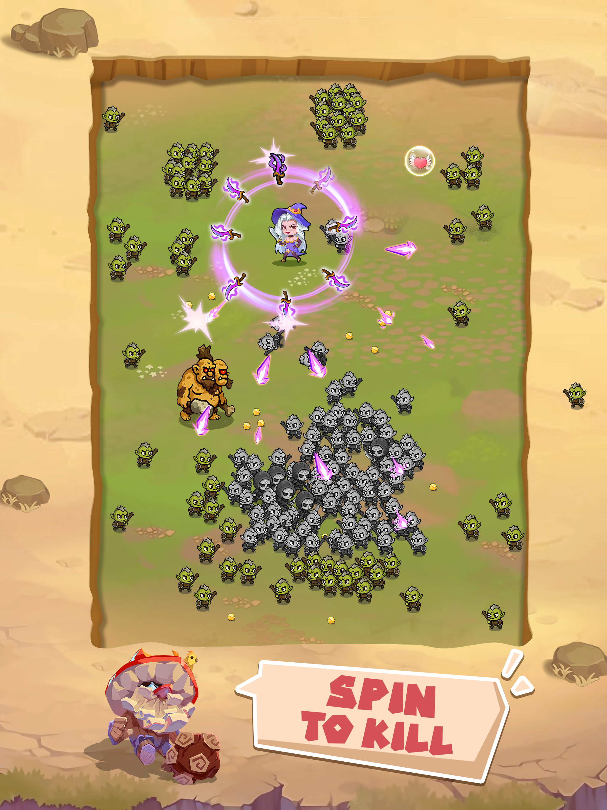 Magic War: Flick&Kill screenshot 8