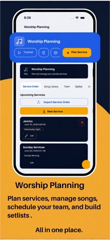 BlessTrack screenshot