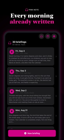 Pink Note Screenshot 1 of 5