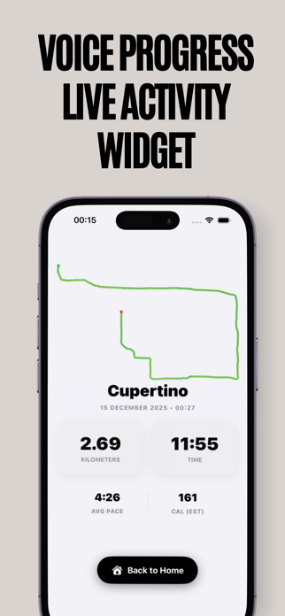 Strider - Minimal run tracker Screenshot 1 of 6