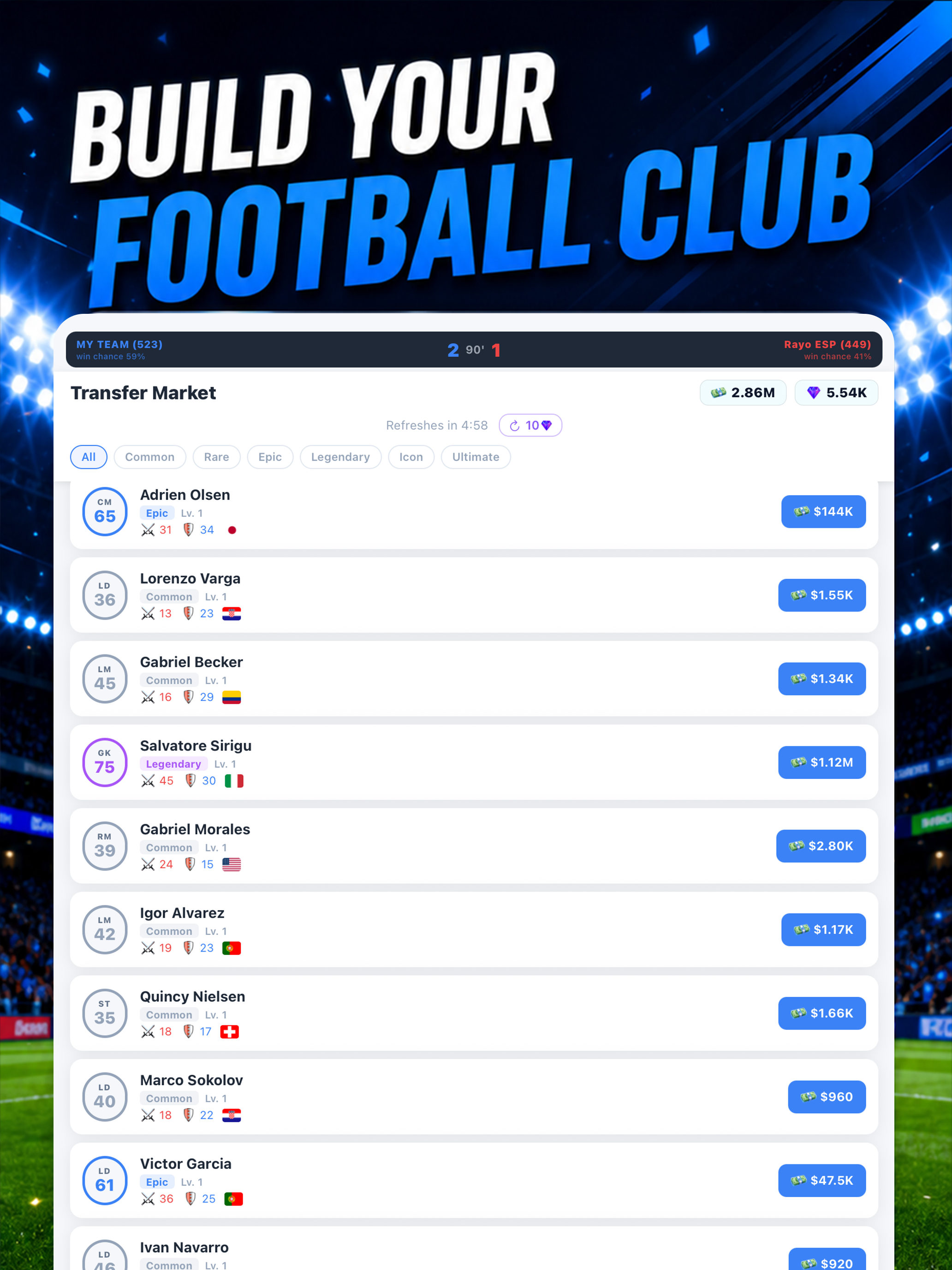 Real Football Manager Tycoon screenshot 16