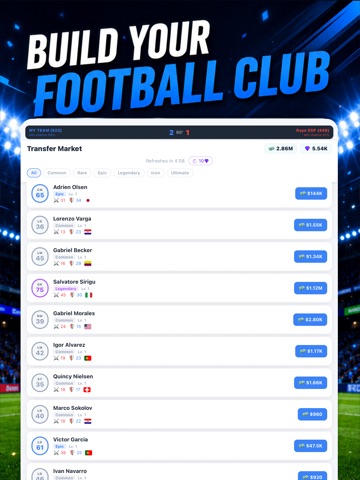 Real Football Manager Tycoon iPad screenshot