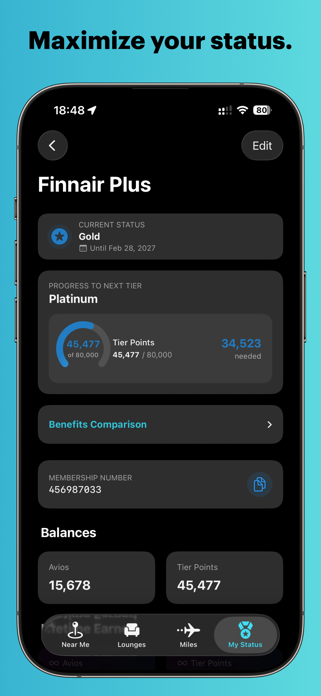 FrequentFlyer: Maximize Points Screenshot 7 of 9
