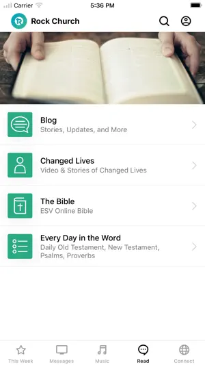 The Rock Church App screenshot 4