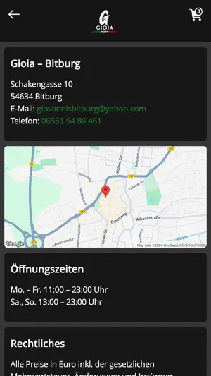 Gioia Bitburg screenshot 4