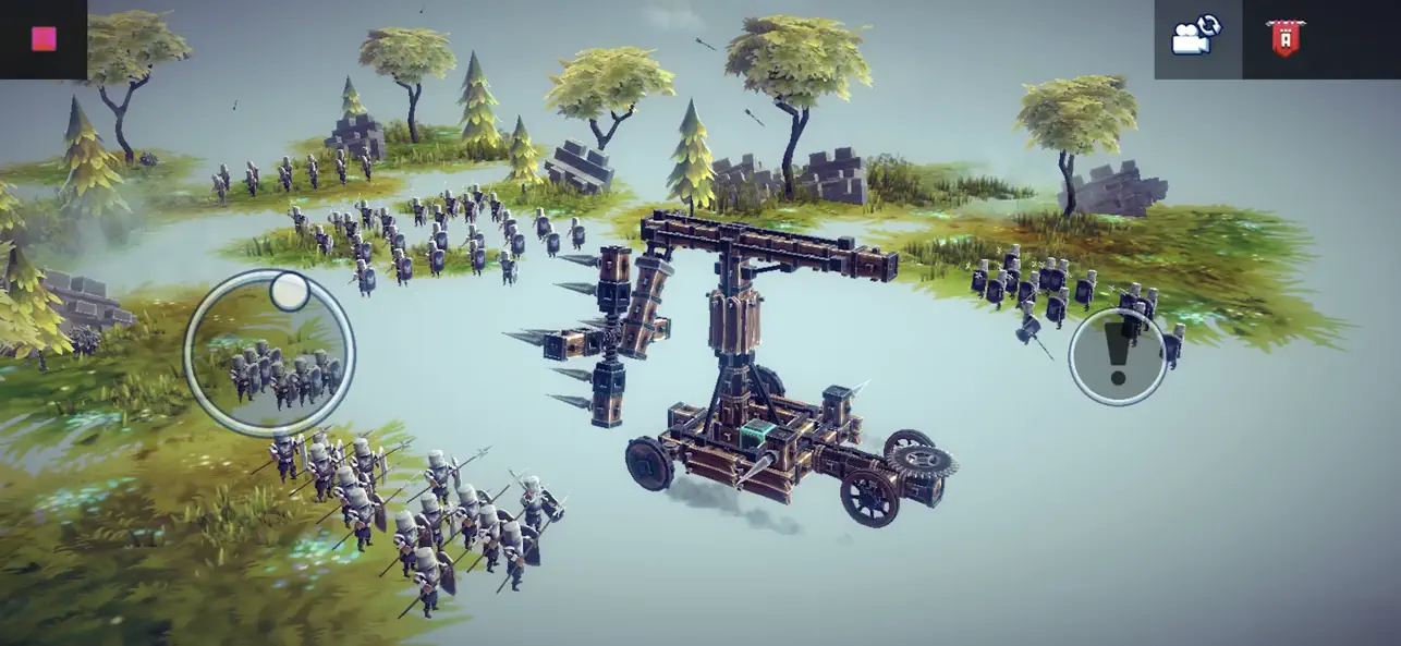 Besiege Mobile iOS Mod IPA screenshot 3 - iOS game interface
