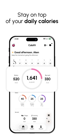 Calofit - AI Food Tracker screenshot