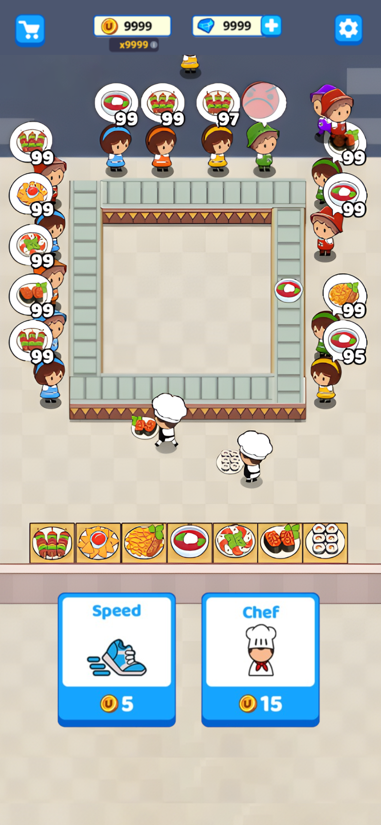 Food Fever: Idle Restaurant