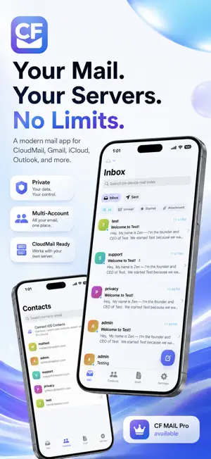 CF Mail: Self-Hosted Email screenshot 1