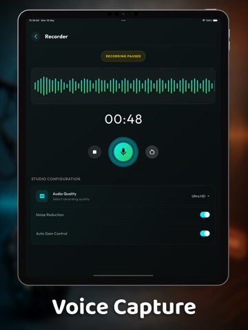 Podcast Maker: Home Studio App iPad screenshot