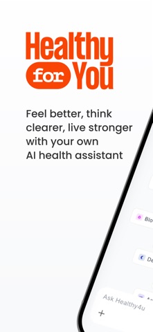 Healthy4U: AI Health Assistant screenshot