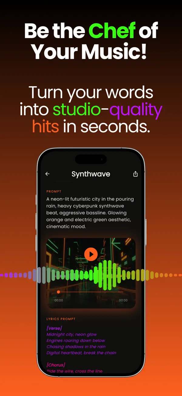 Screenshot #1 pour Beat Cooker: AI Music Maker