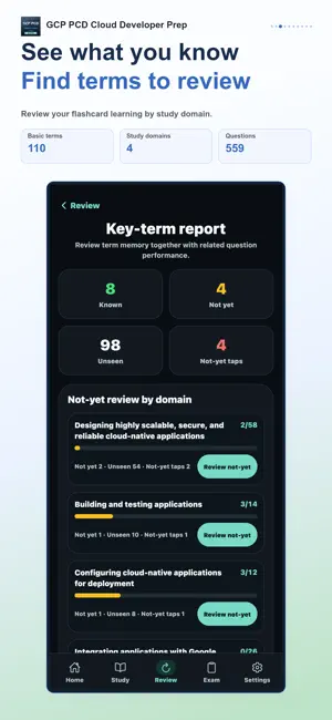 GCP Cloud Developer Exam Prep screenshot 3
