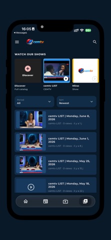 CEM TV Nigeria iPhone screenshot