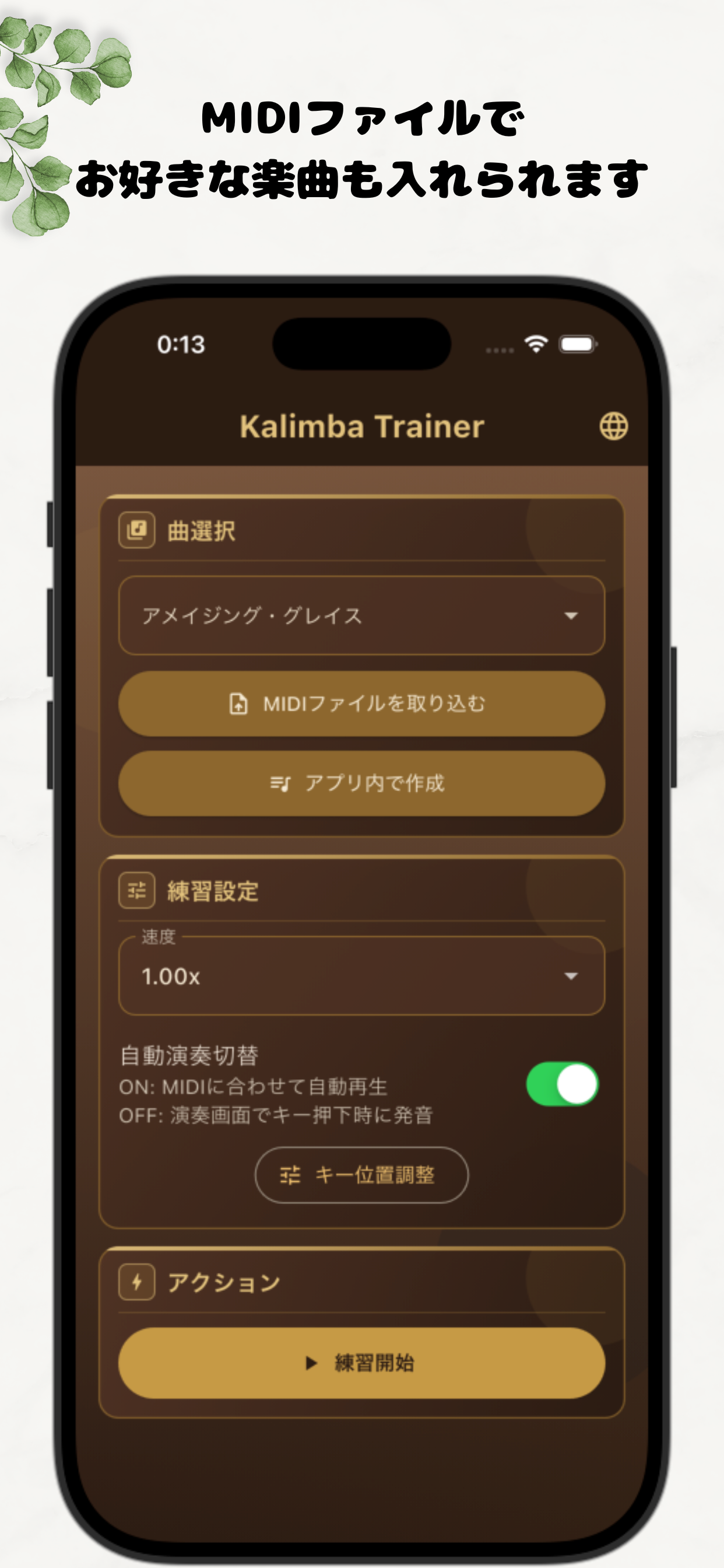 Kalimba Trainer screenshot 5