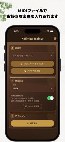 Kalimba Trainer Screenshot 5 of 6