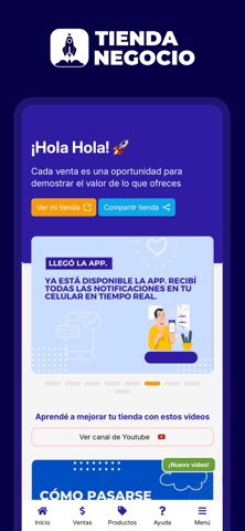 Tienda Negocio iPhone screenshot 1