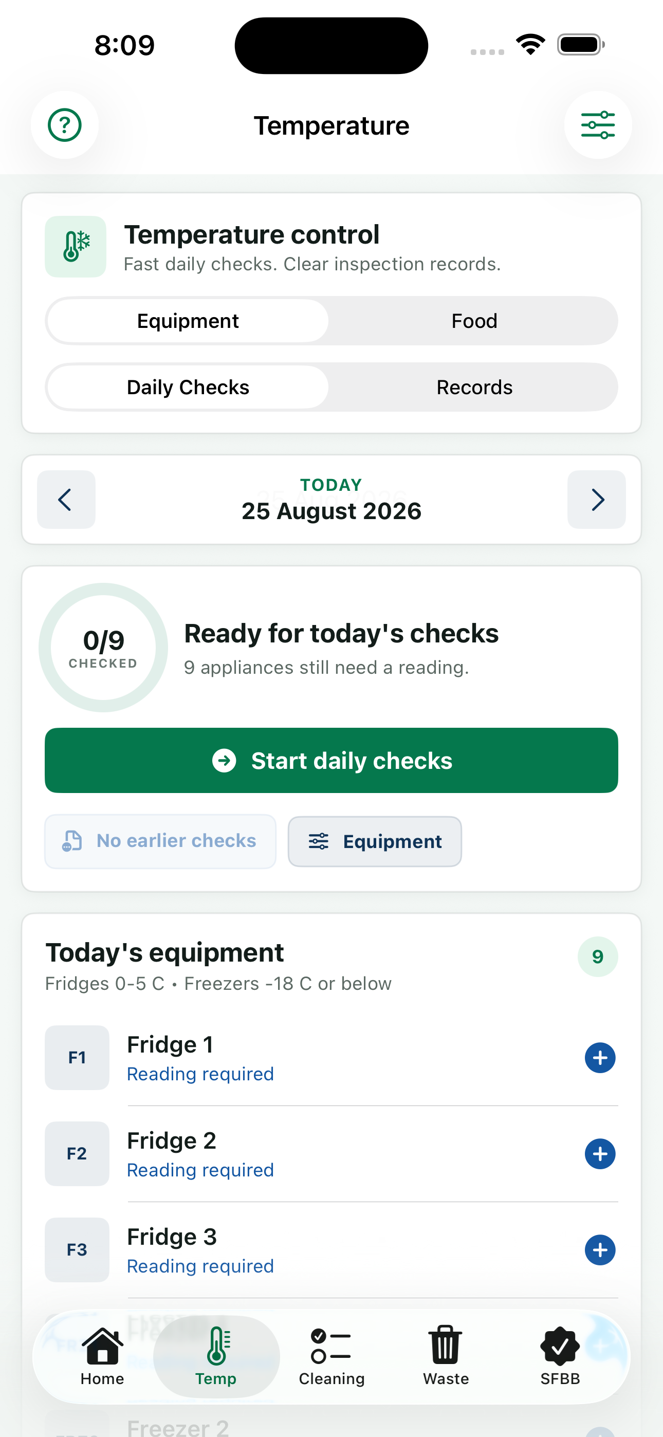 Food Hygiene Record Book screenshot 2