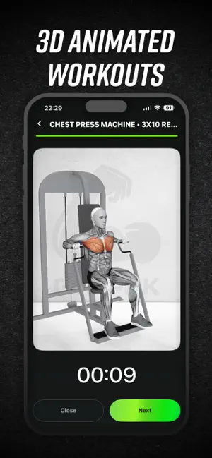Gympok: Gym & Fitness Planner screenshot 4