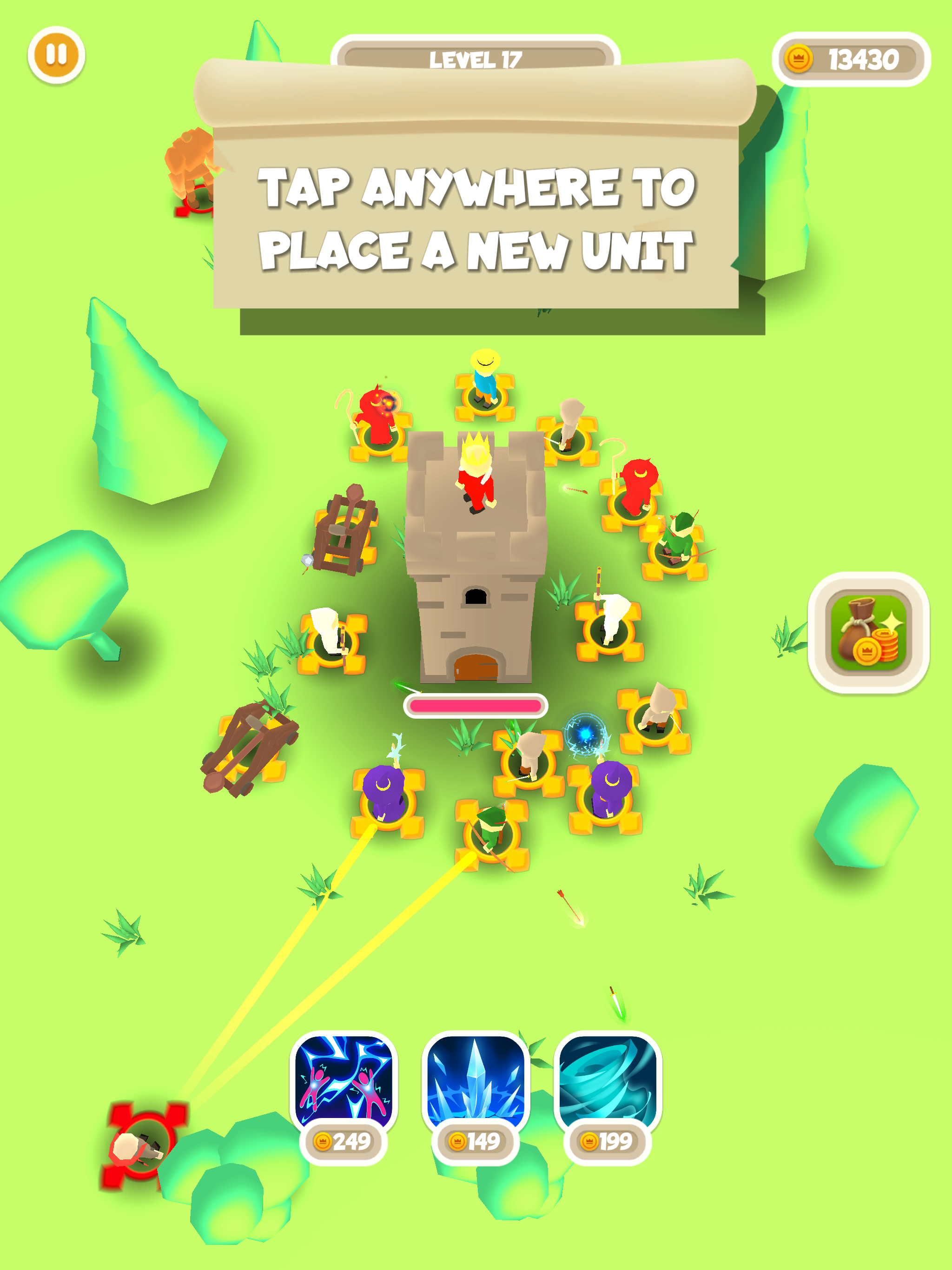 Towers Defender - Castle Games