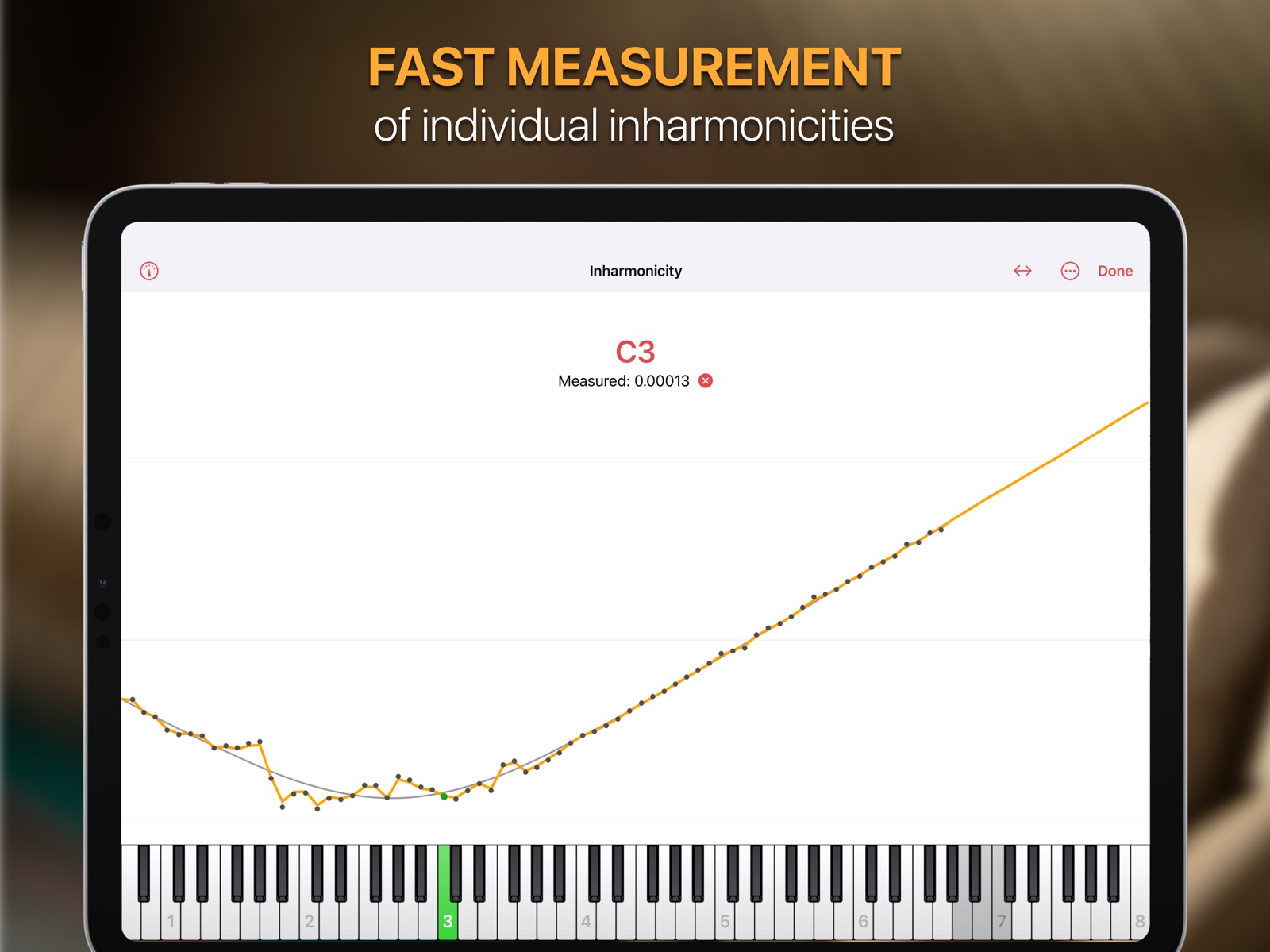 pianoscope – Piano Tuner ipad screenshot 2