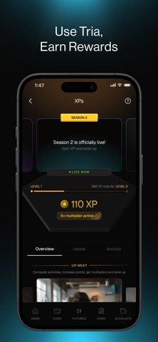 Tria: Crypto & Cards Screenshot 4 of 4