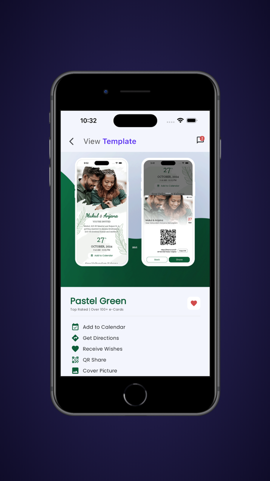 #3. Invi eCards - Invitation Maker (iOS) 由: Mukul M L