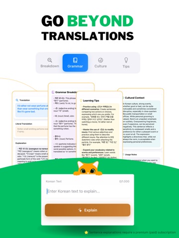 Korean Translator: Gunggo AI iPad screenshot