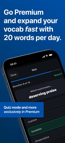 Advanced Word of the Day screenshot