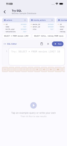 SQLite Editor & DB Viewer iPhone screenshot 3