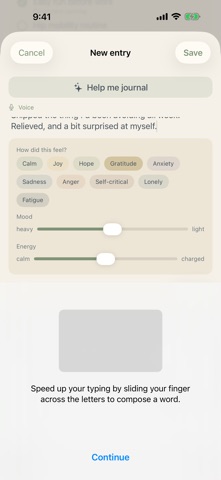 Cairn: Journal & Mood Tracker Screenshot 3 of 10