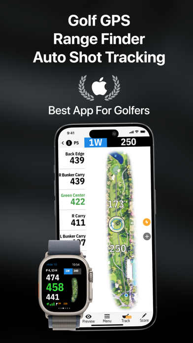 Screenshot #1 pour Golfshot Golf GPS + Swing ID