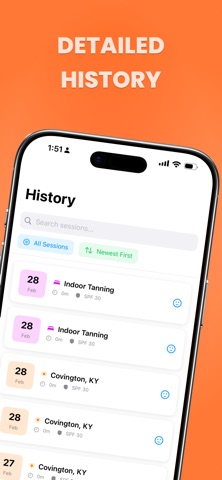 Tanly - SPF Tanning Tracker iPhone screenshot 8