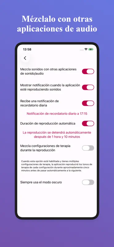 Terapia de Tinnitus Tonal screenshot 3 of 5