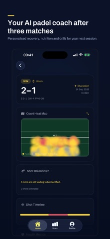 PADA: Padel Shot Tracker Screenshot 5 of 5