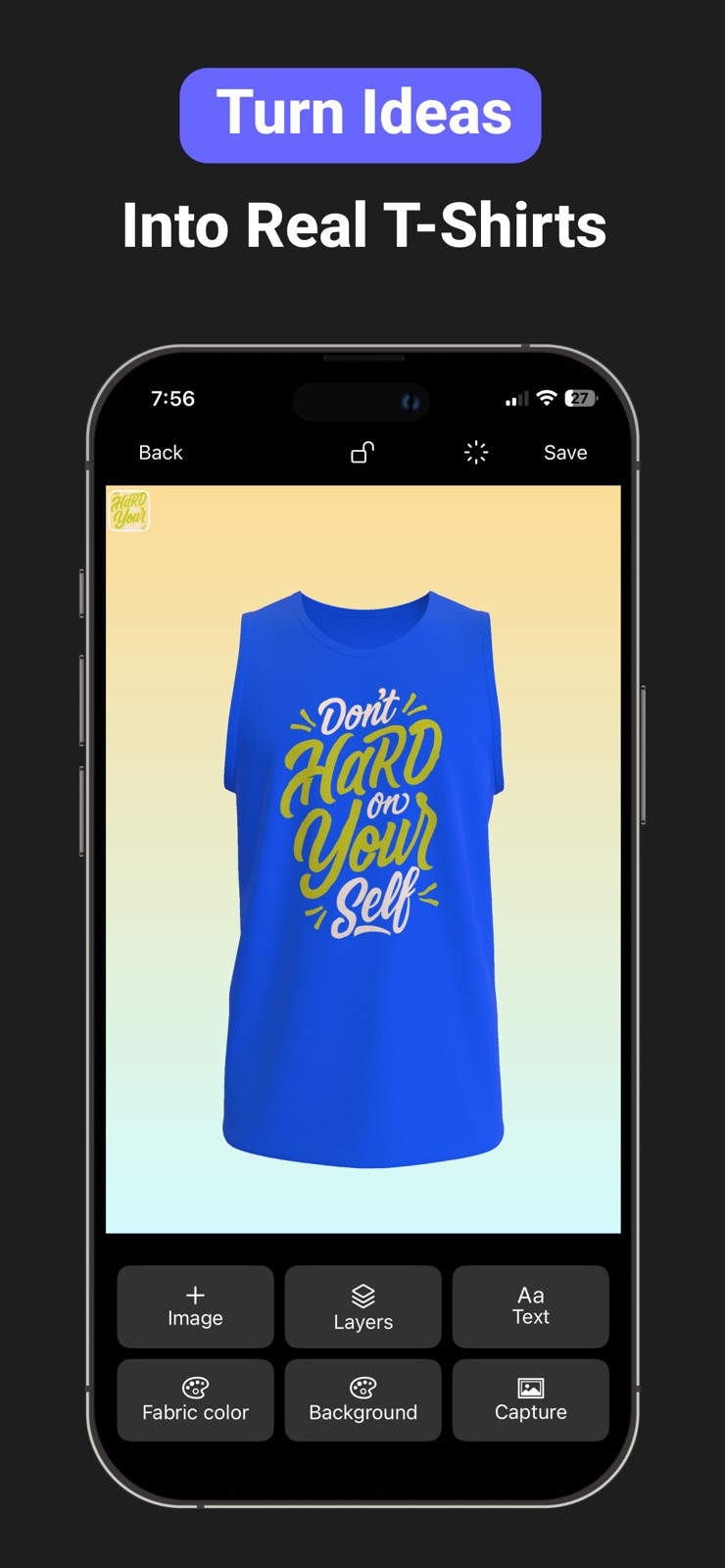 3D Mockups - T-Shirt Design iphone screenshot 4