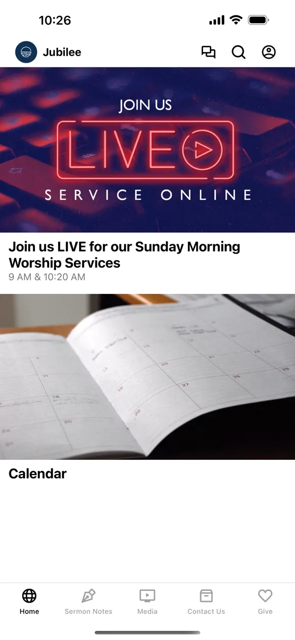 Screenshot #1 pour Jubilee Baptist Church